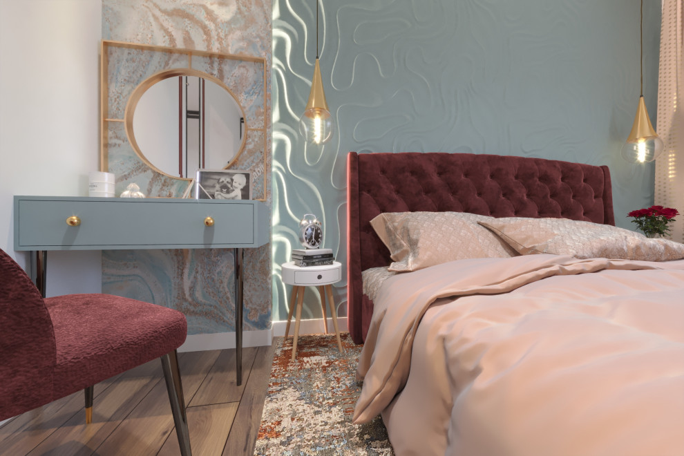 Дизайн-проект интерьера трехкомнатной квартиры.