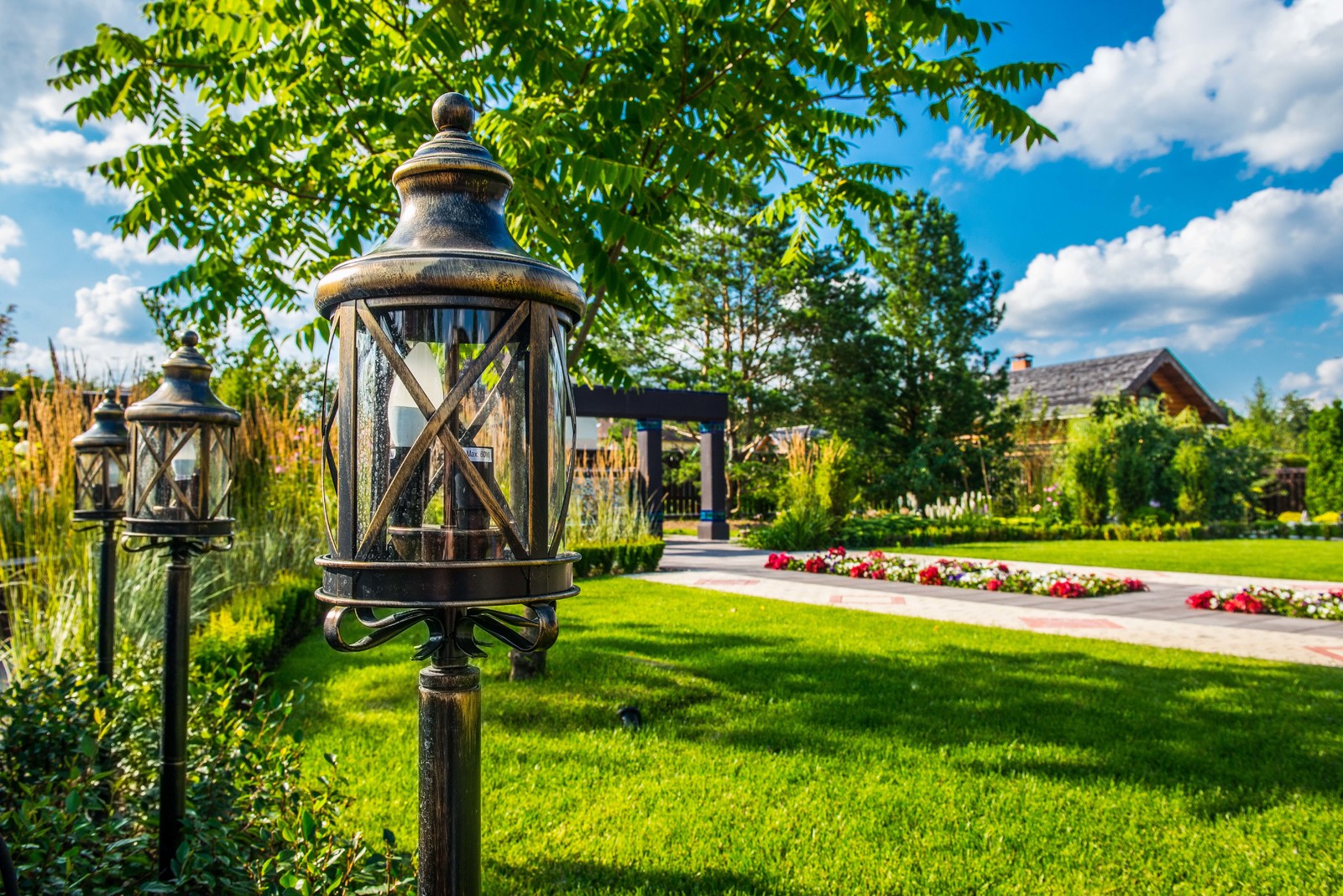 Сад в Марокканском стиле