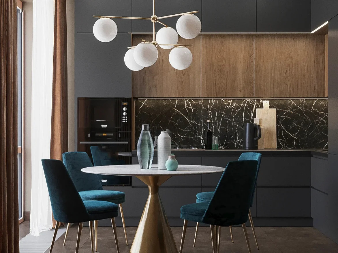 Дизайн проект кухни 10м2