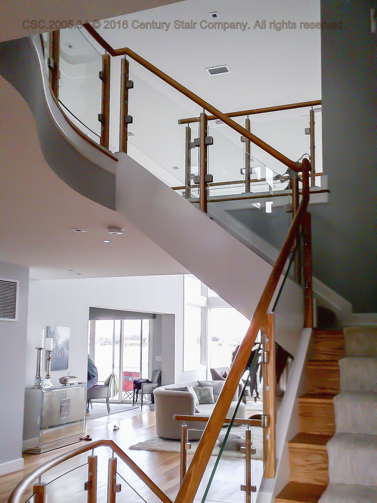 10_Modern Glass Stairway, Rockville, MD 20850