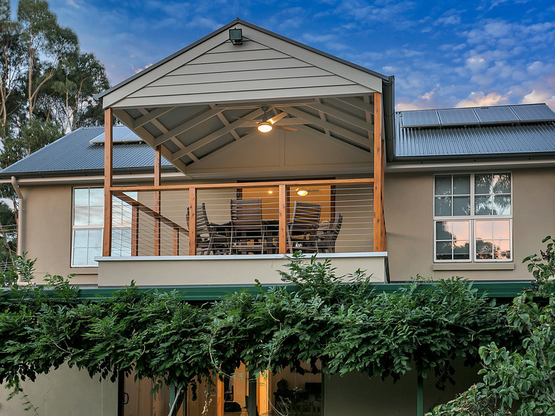 This is an example of a modern balcony in Adelaide.