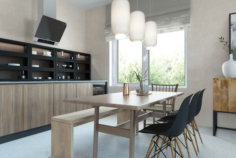 Двухэтажный дом площадью 140м2