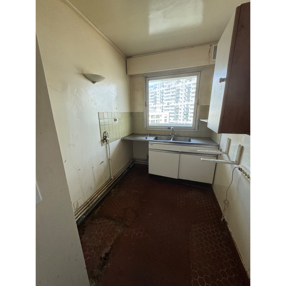 Projet Aligre, rénovation d'un appartement de 45m2