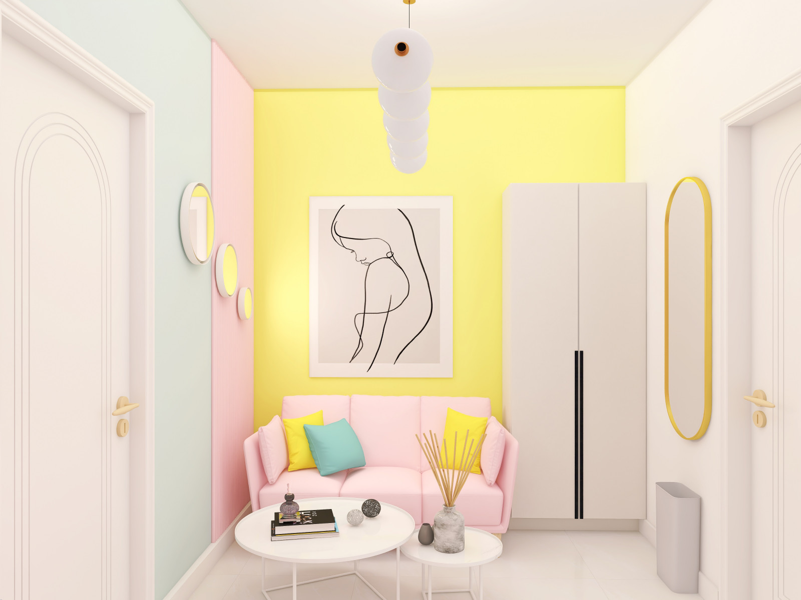 Основа — фирменная палитра: