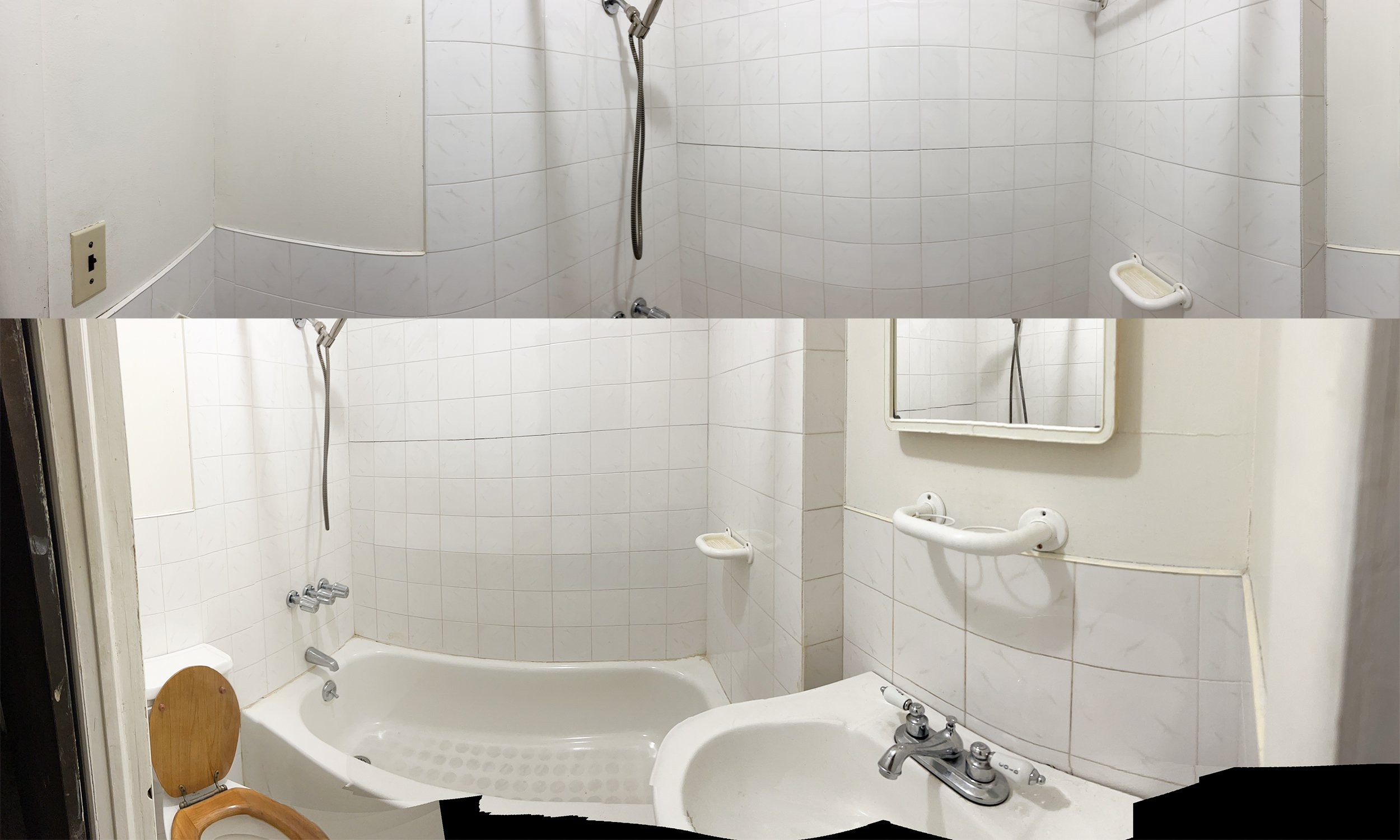 bathroom before
