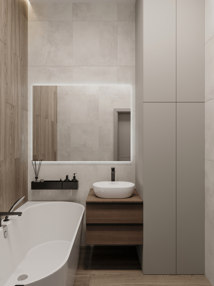 Светлая квартира для семьи из двух человек