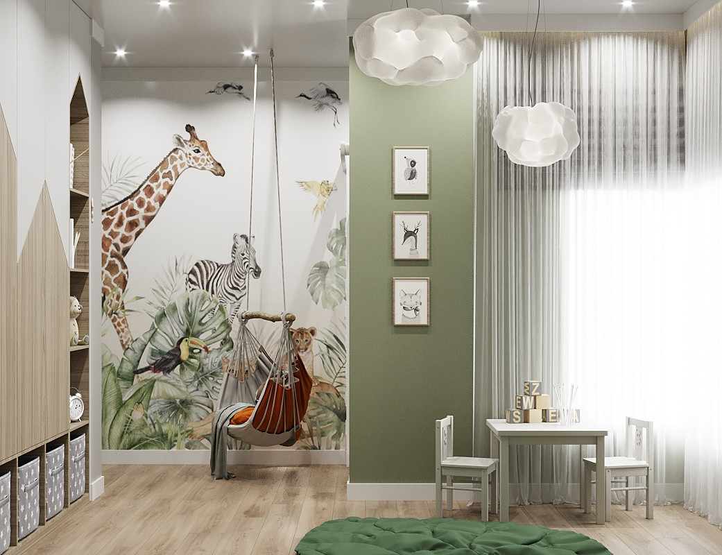 Детская комната «Джунгли»
