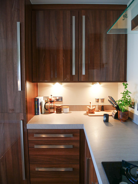 Edinburgh Rented Flat Interior Styling skandinavisk-koekken