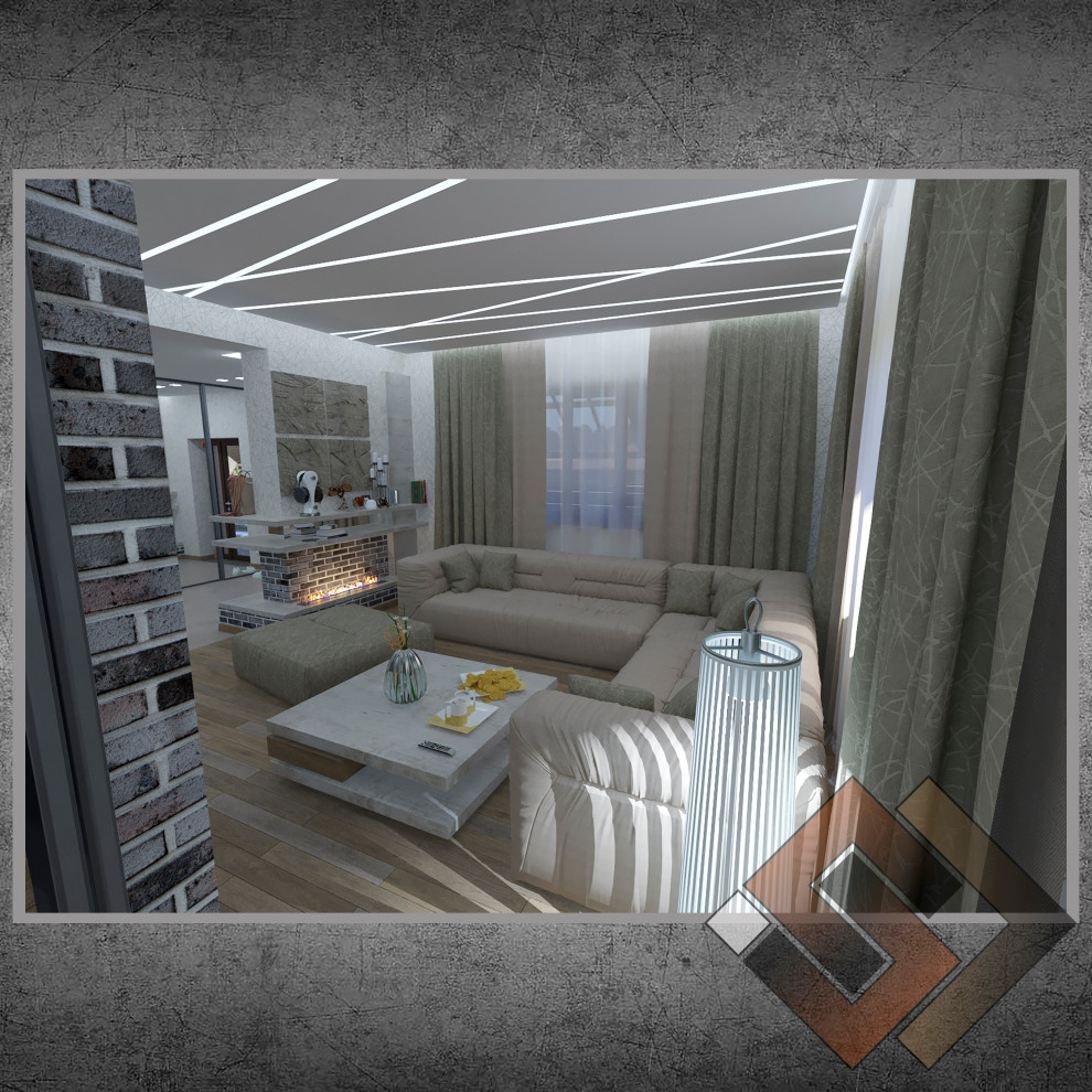 Частный дом в лаконичной концепции