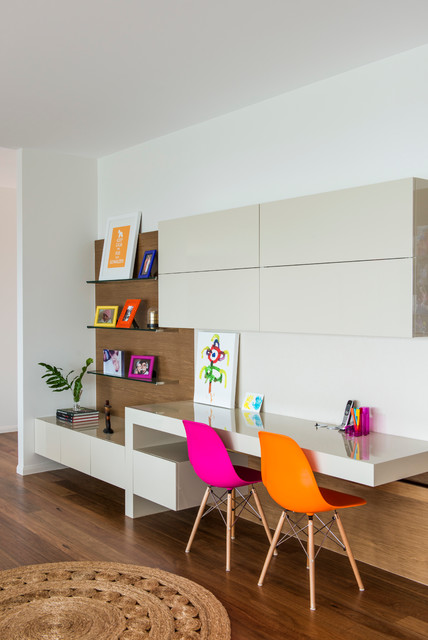 Modern Queenslander contemporary-home-office-and-library