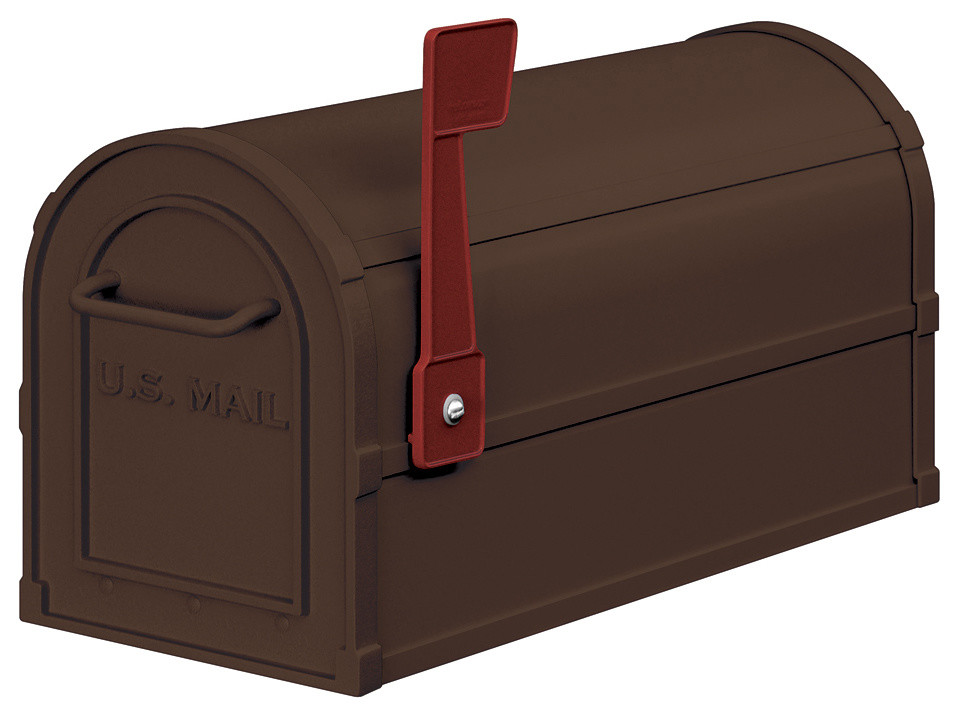 Salsbury 4850A, COP Copper Finish Heavy Duty Rural Mailbox