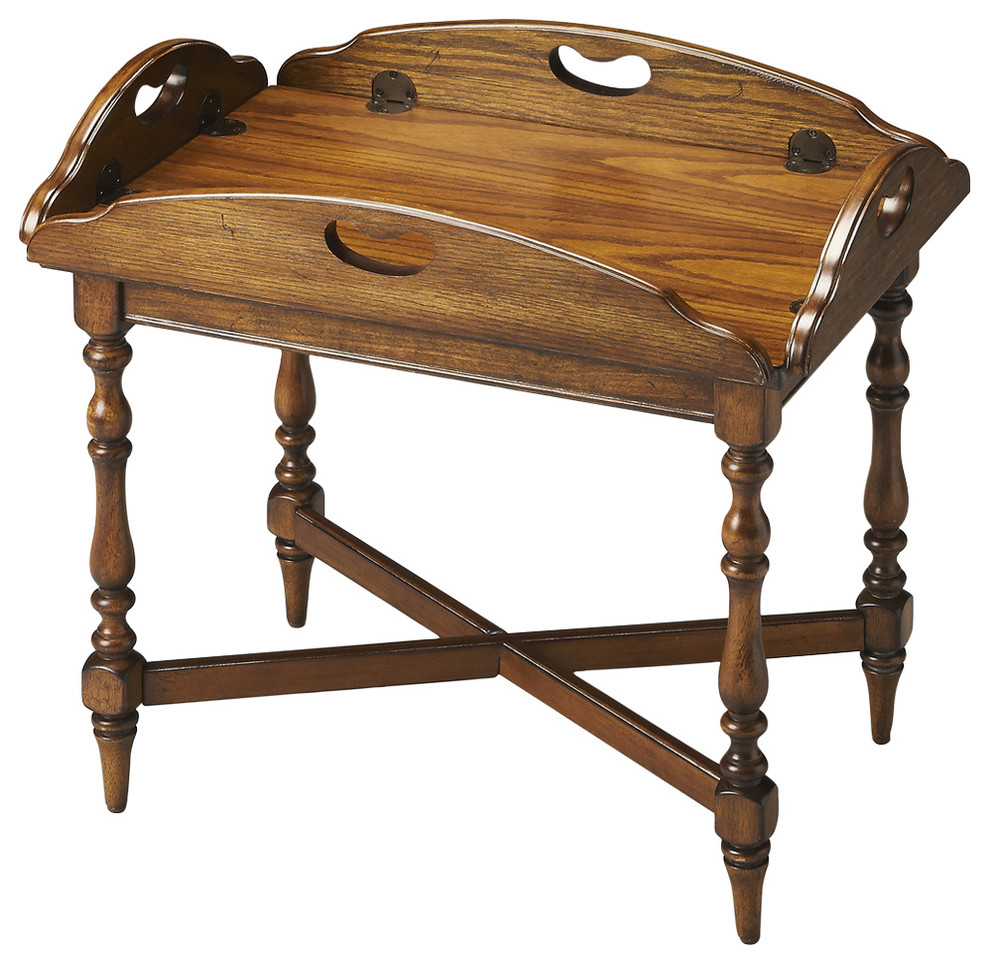 Butler Table Traditional Side Tables And End Tables by HedgeApple