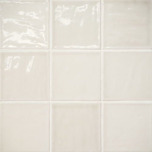 Marin 4" x 4" Ceramic Wall Tile, 4" x 4" Traditional Wall And Floor