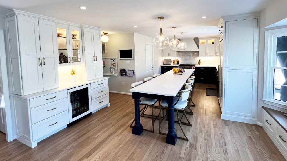 Inspiration for a transitional kitchen remodel in DC Metro