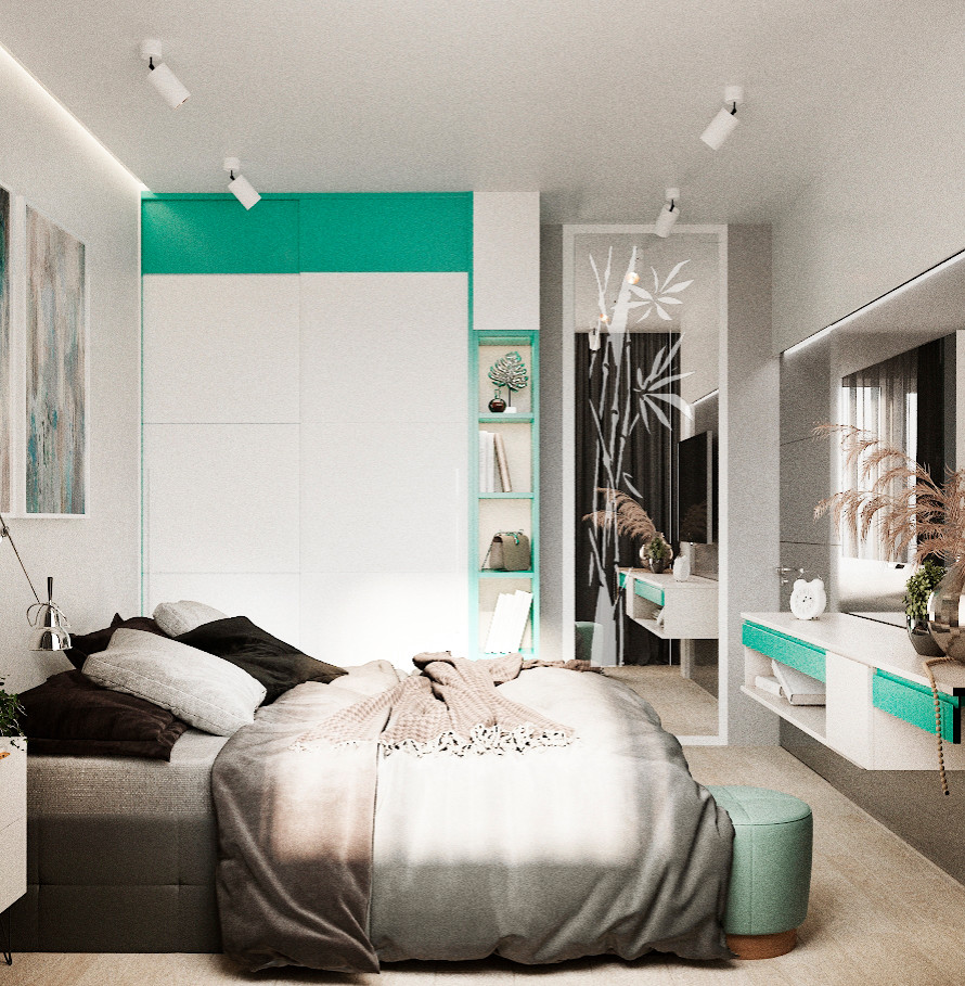 ЖК Солнечный (дизайн проект 3-х комнатной квартиры)