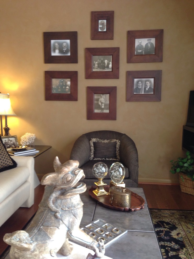 Inspiration for a transitional home design remodel in Baltimore