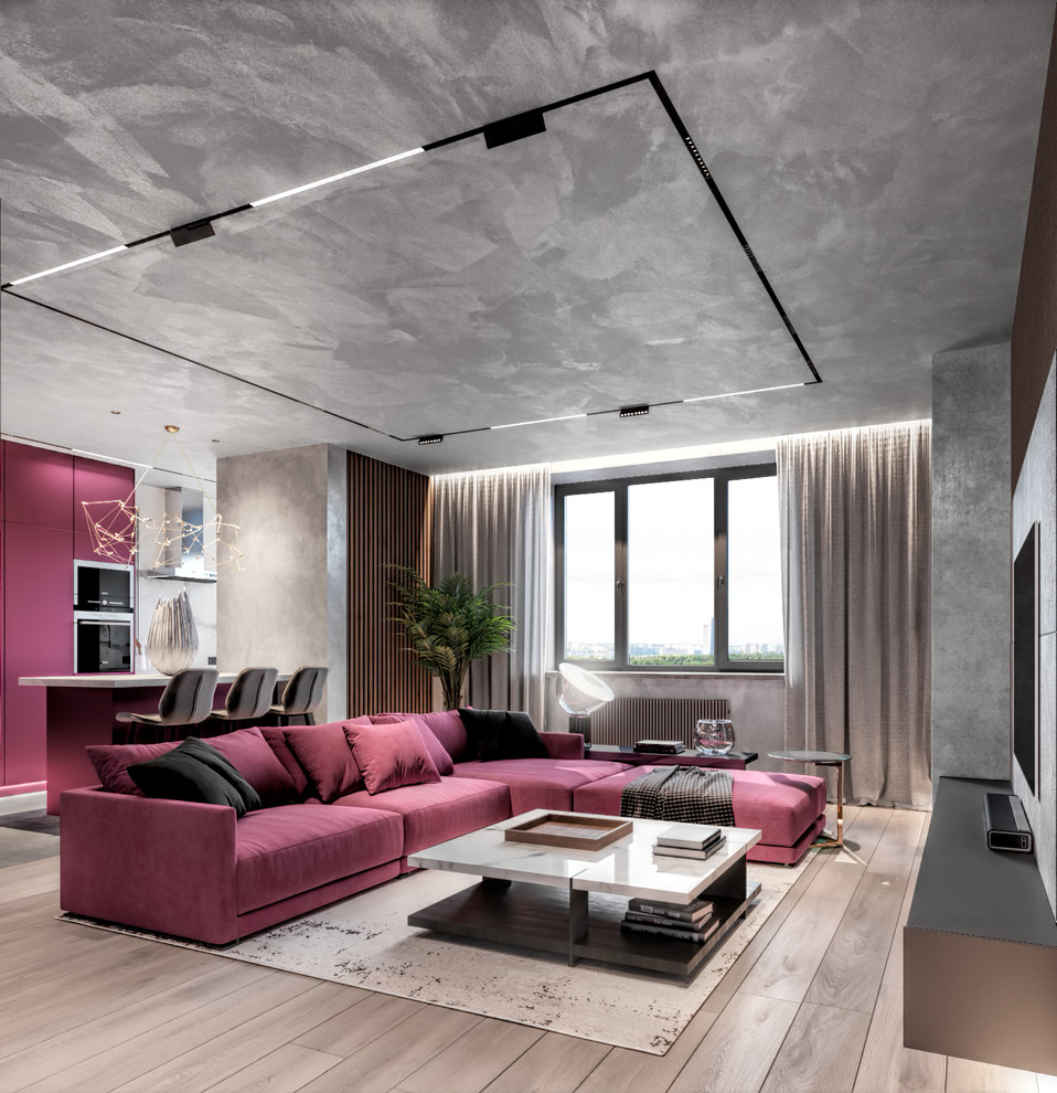 Визуализация гостиной