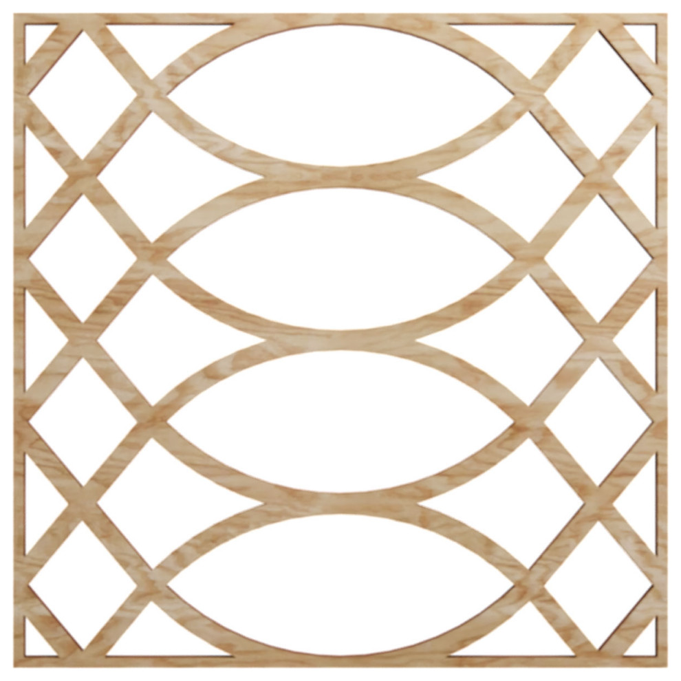 Montrose Decorative Fretwork Wall Panels in Architectural Grade PVC