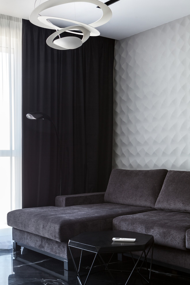 Квартира в стиле минимализм. Съемка для компании Мастер