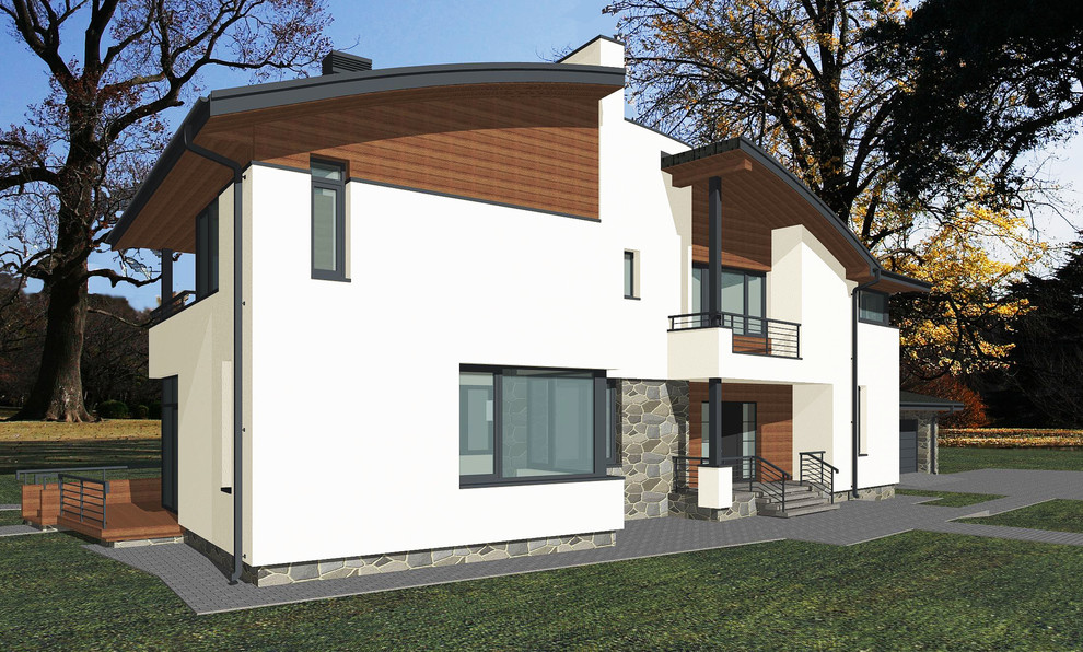 ДОМ С БАССЕЙНОМ  ВАР. 1