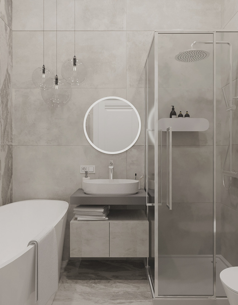 Проект однокомнатной квартиры в ЖК «Серебряный фонтан» г. Москва