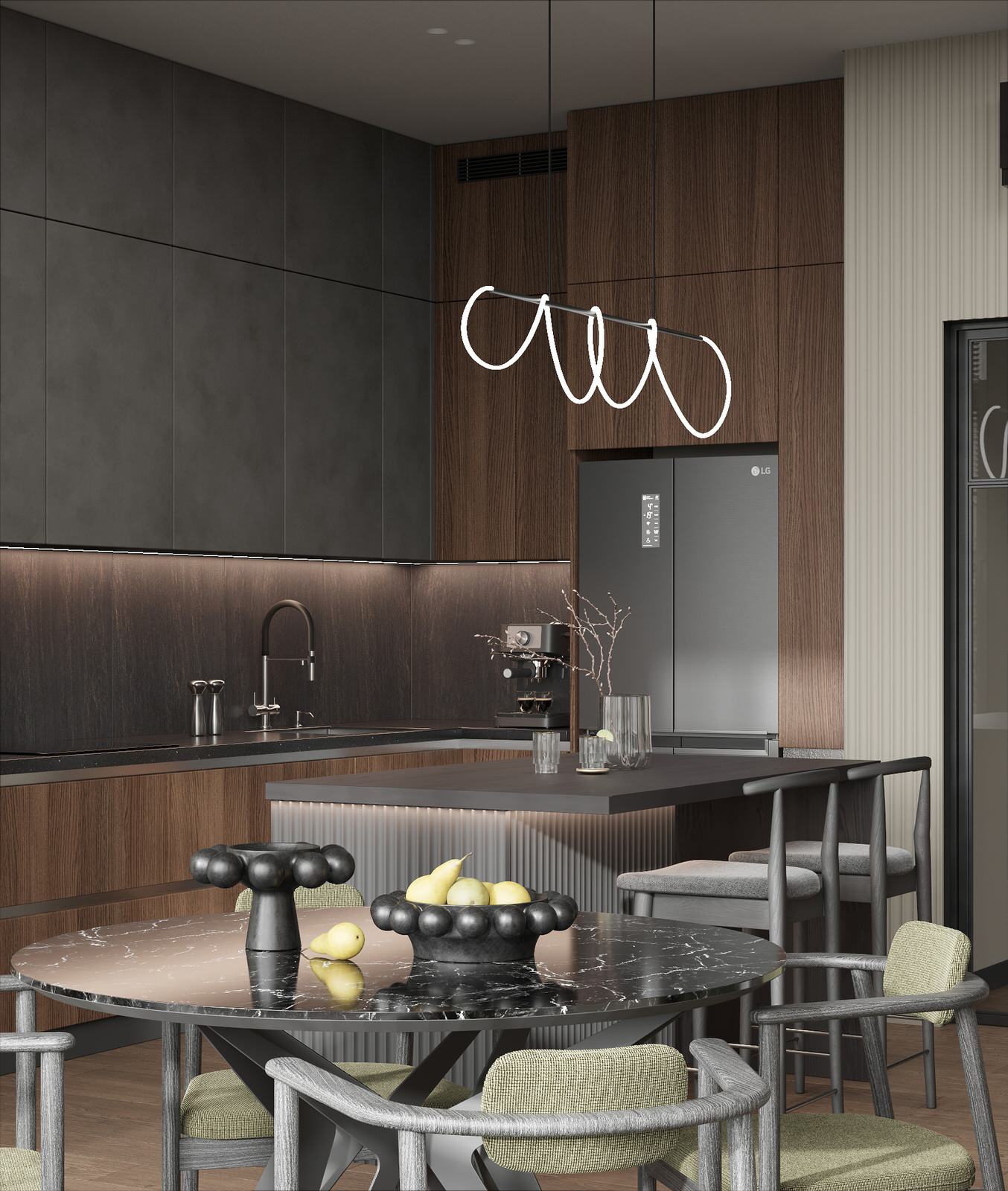 Кухня-гостиная