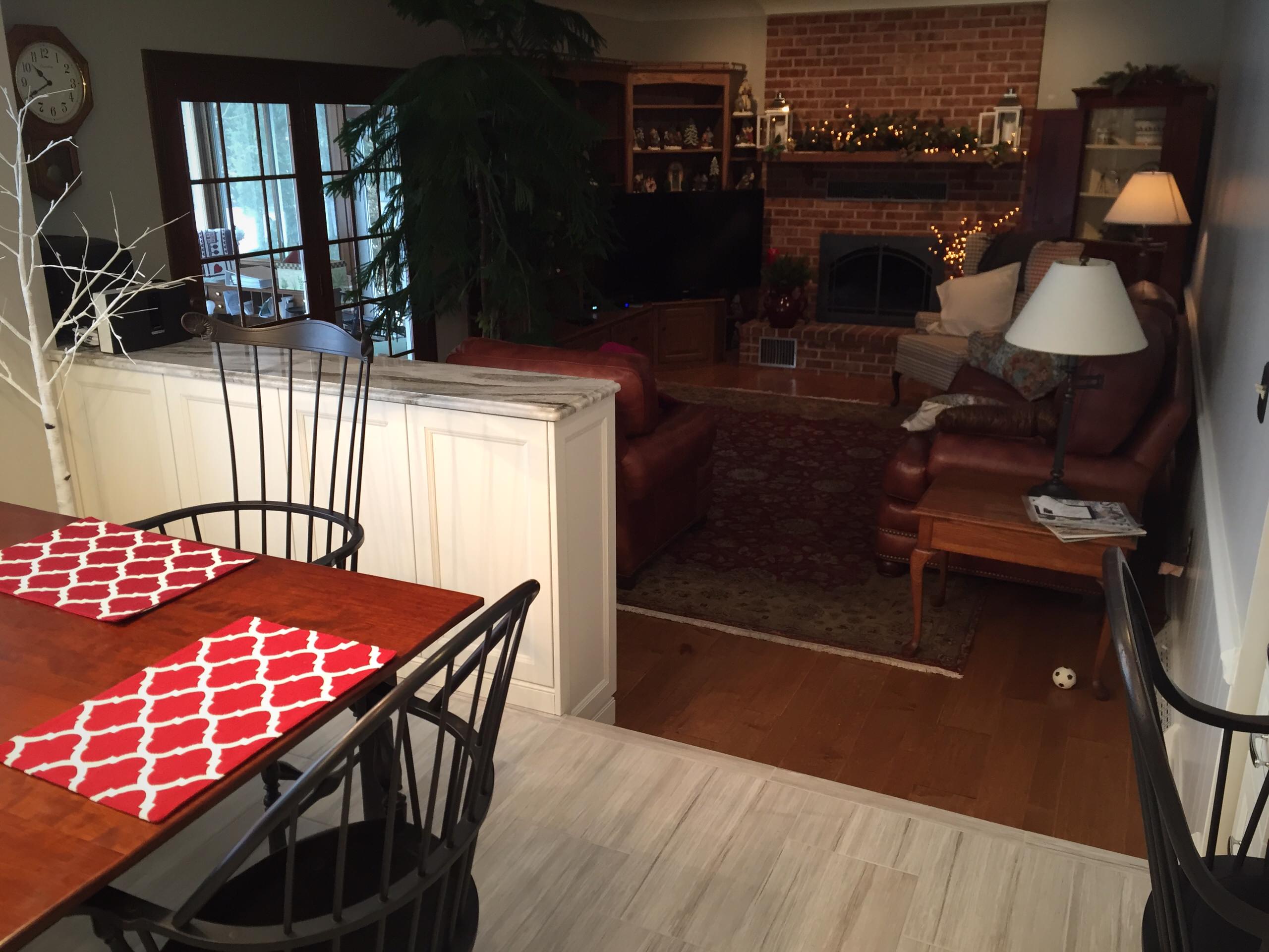 White & Gray Kitchen Remodel in Chambersburg, PA