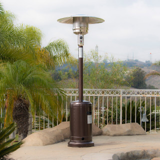 48 000btu Patio Standing Heater Propane Auto Tilt Shutoff