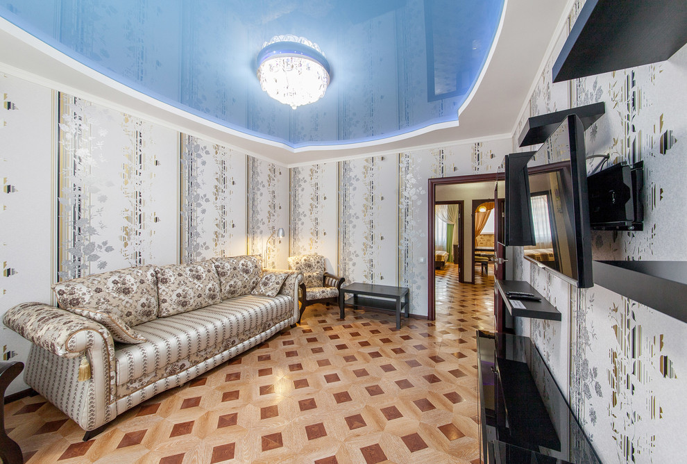 2 комнатная квартира Пестрый Интерьер)