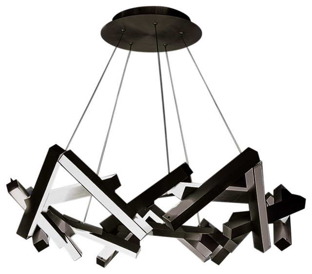 Chaos Led Round Chandelier 3000k Modern Chandeliers By