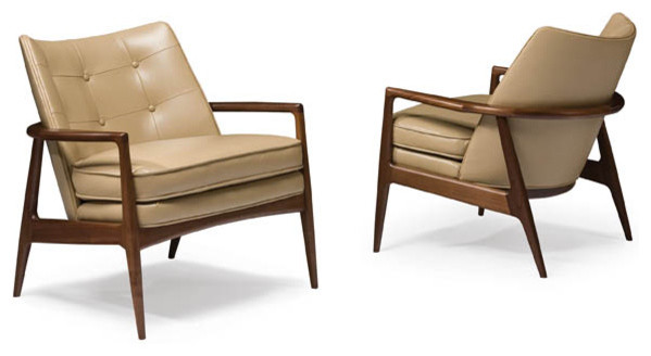 Draper Lounge Chairs by Milo Baughman from Thayer Coggin