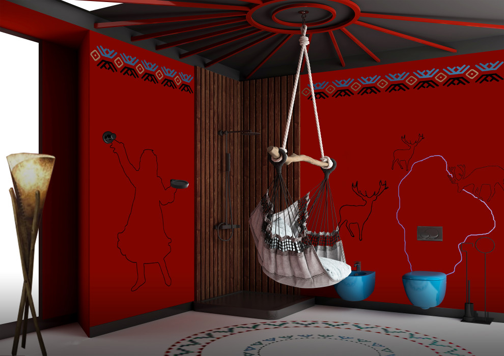 Дизайн выставочного стенда для сантехники