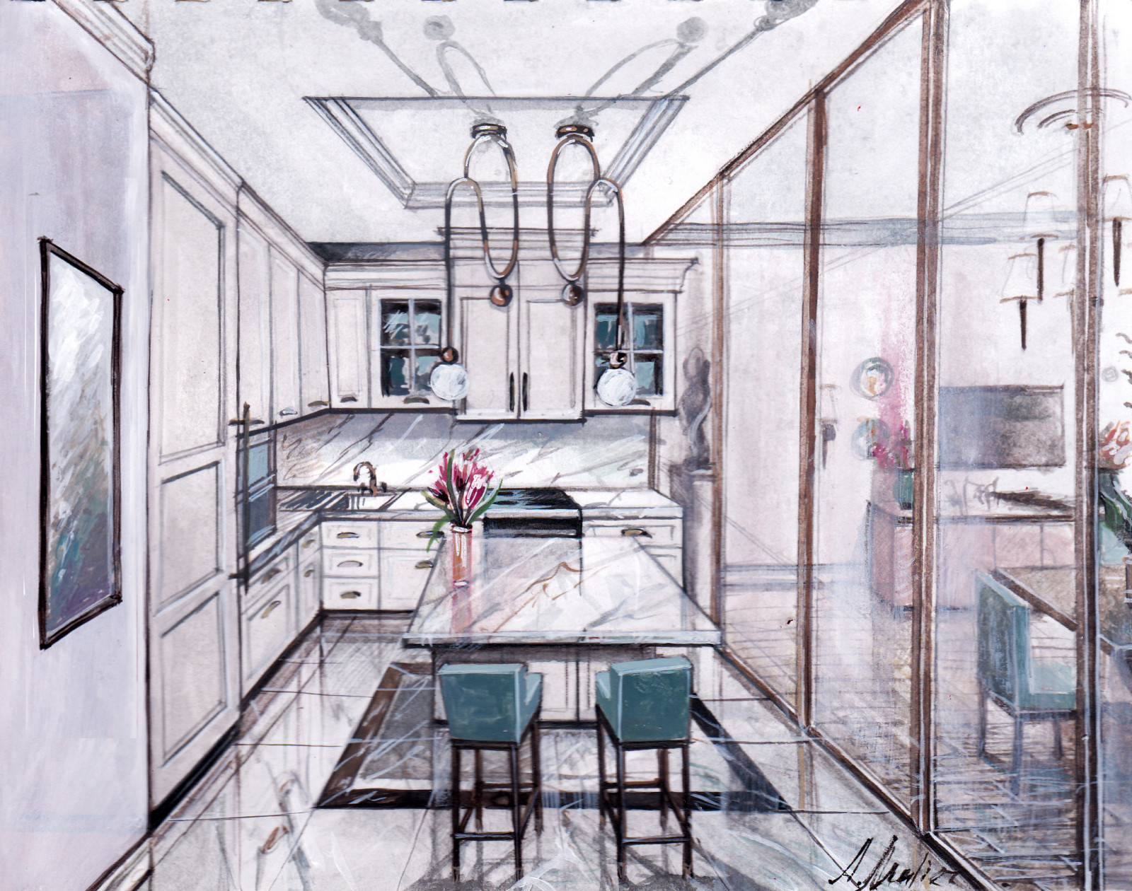 ШИК Клубный дом на Басманной 74 м2