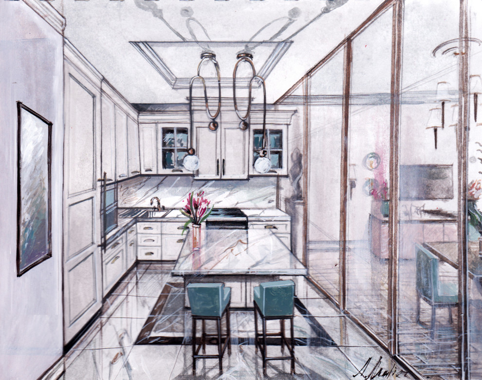 ШИК Клубный дом на Басманной 74 м2