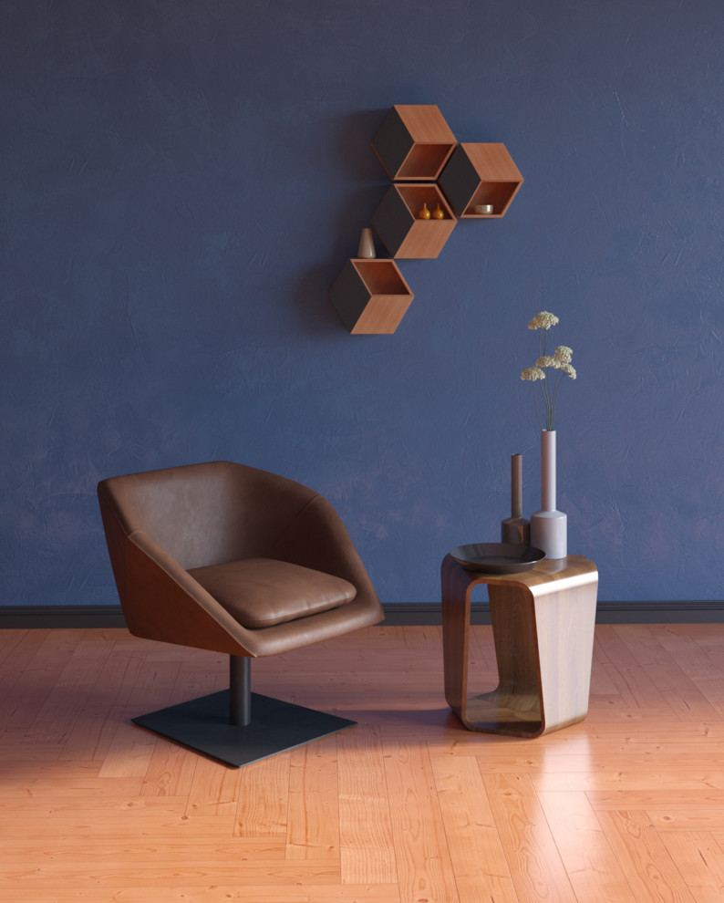 Проект визуализации кресло вписанное в интерьер