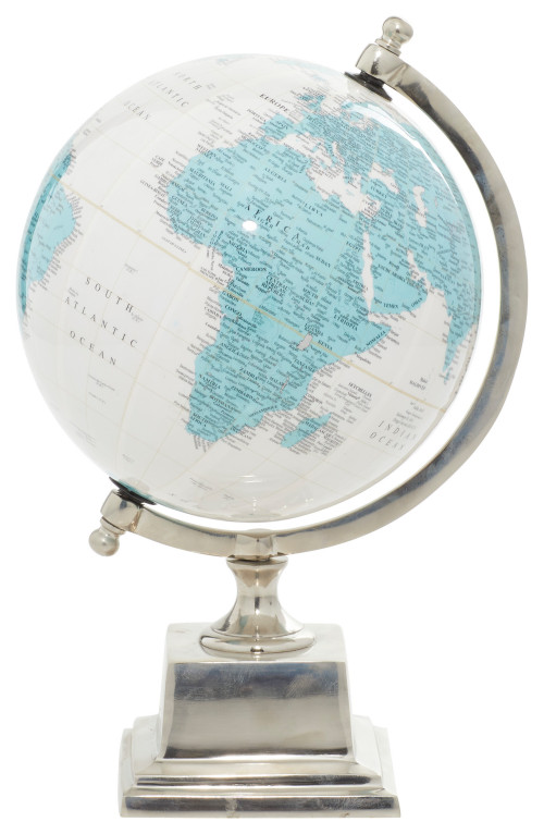 Turquoise Aluminum Traditional Globe Globe 8