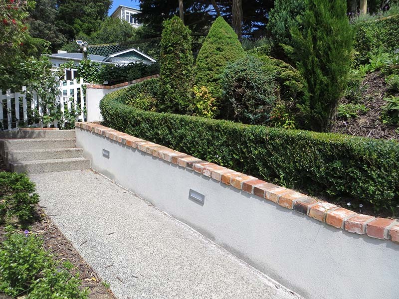 Design ideas for a traditional formal garden in Wellington with a garden path.