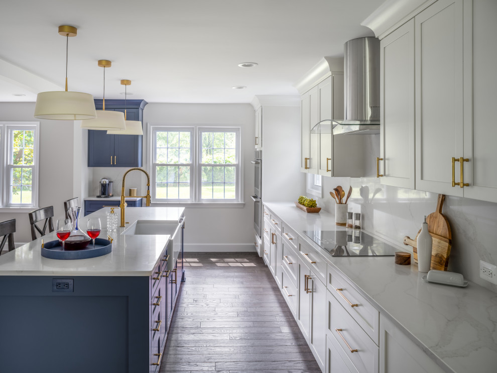 Inspiration for a transitional kitchen remodel in DC Metro