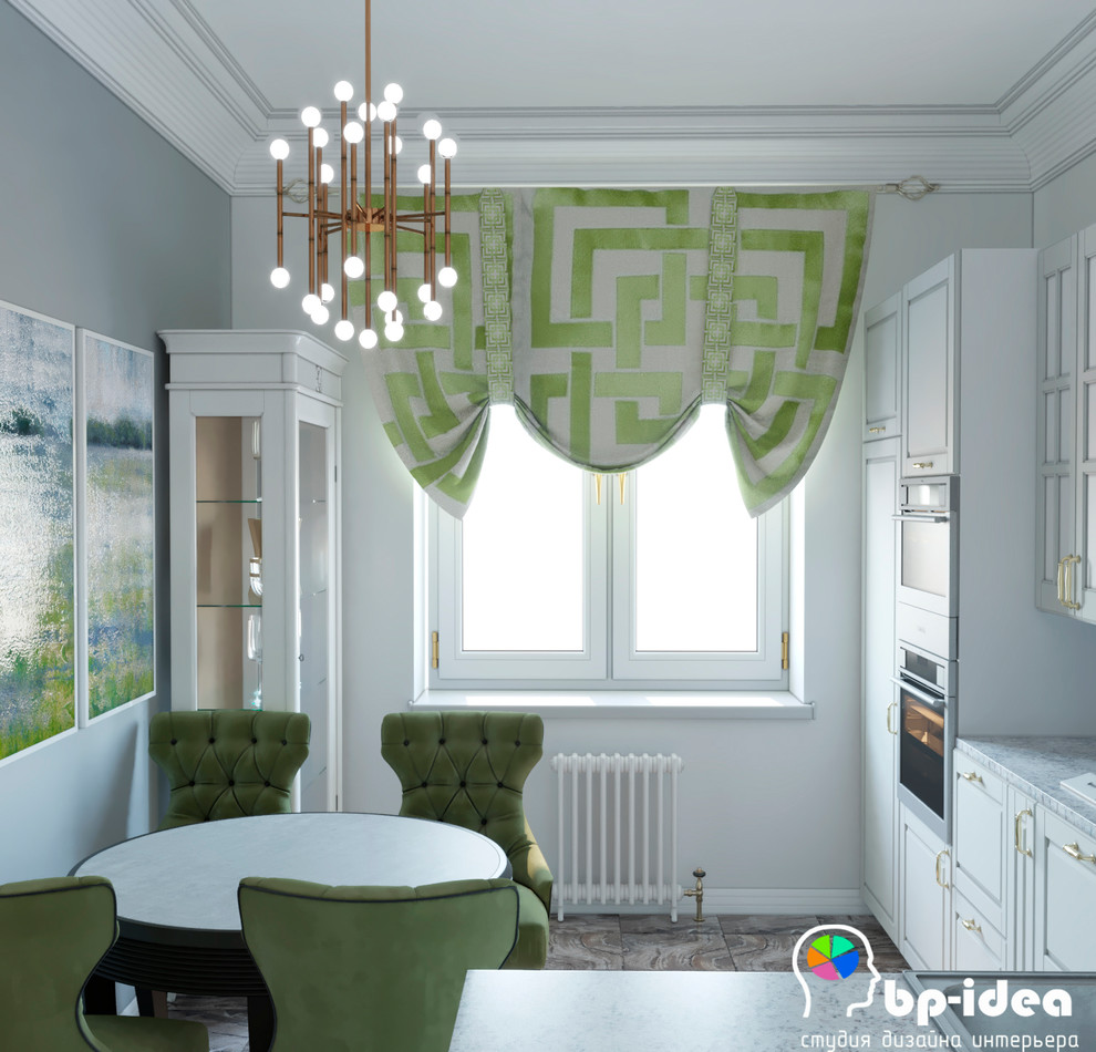 Дизайн-проект двухкомнатной квартиры в Куркино