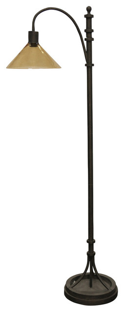 stylecraft bronze traditional floor lamp