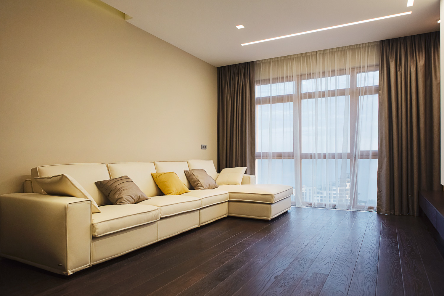 Проект "Геометрия". Квартира в современном стиле.