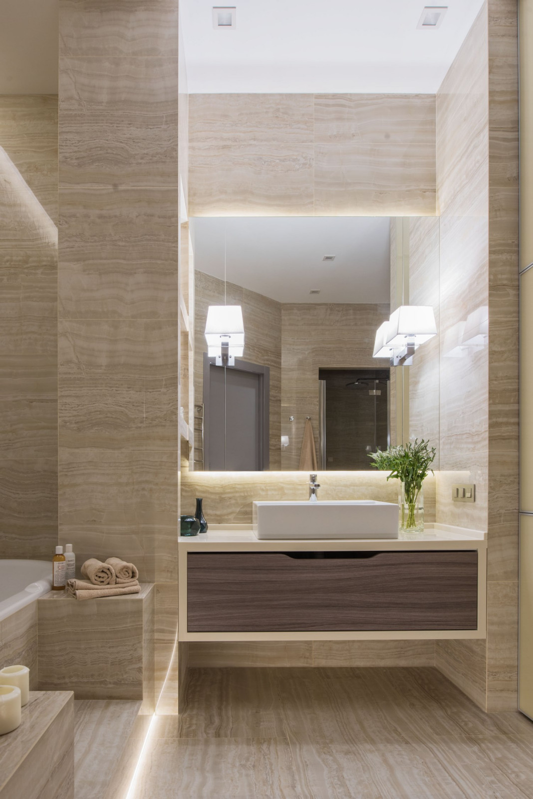 Апартаменты на Павелецкой набережной. 2017 год.