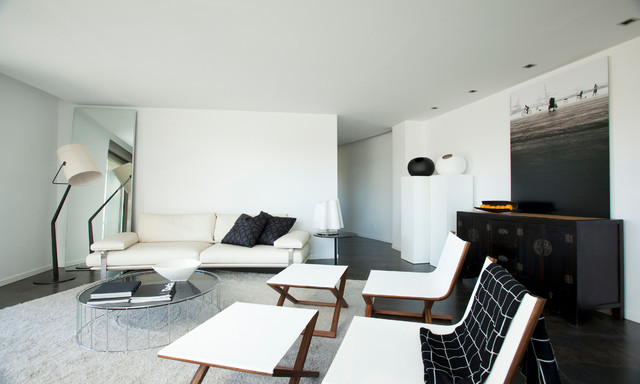 JC&M HOUSE modern-wohnbereich