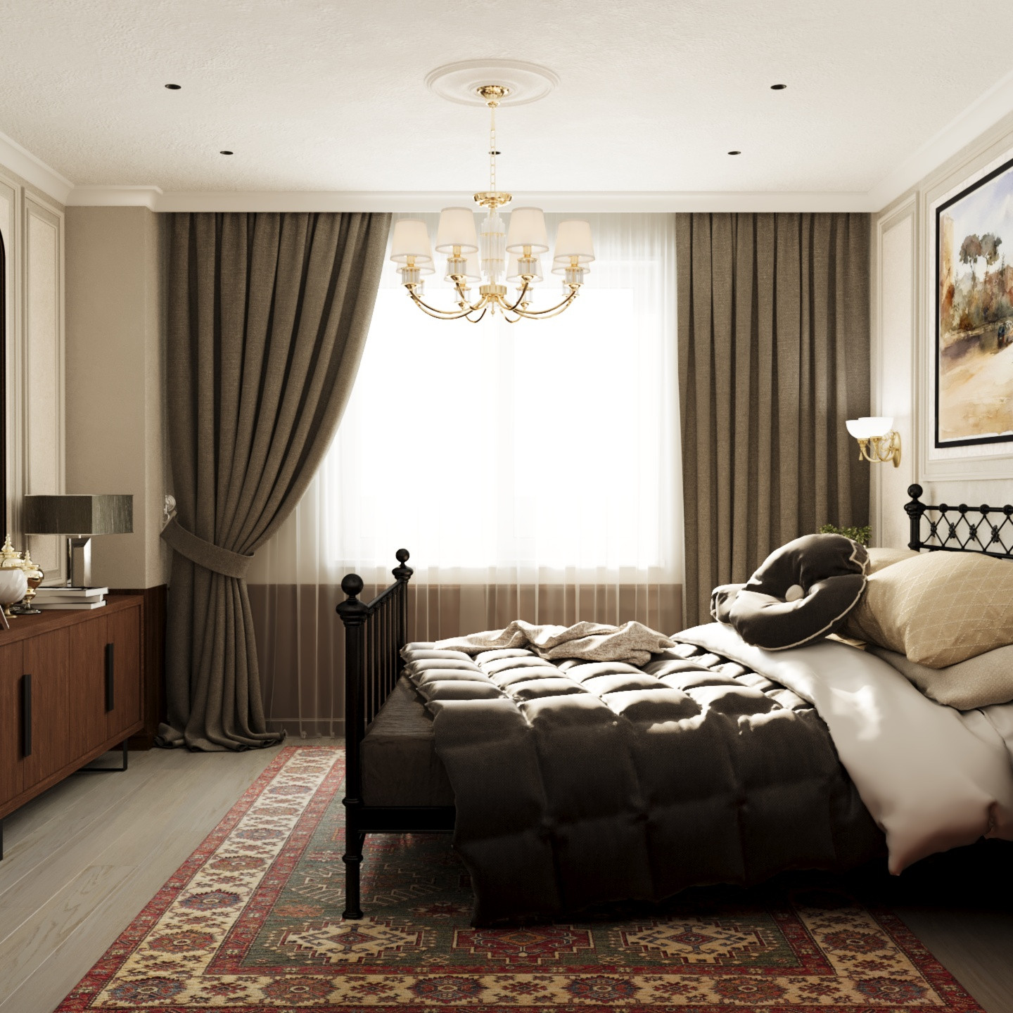 Дизайн проект частного дома в классической стиле