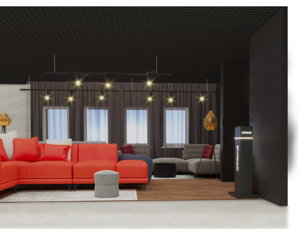 Интерьер магазина мебели