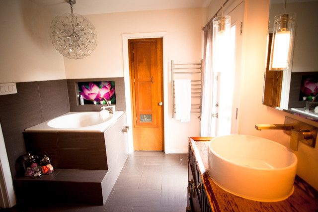 Master Bath minimalistisch-badezimmer