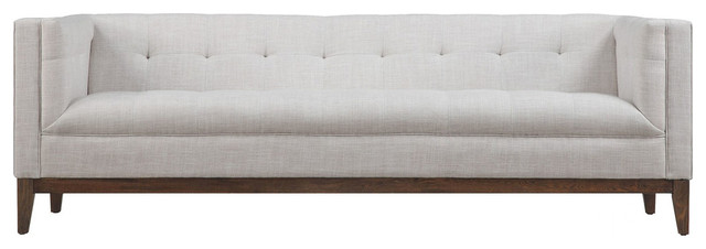Gavin Beige Linen Sofa
