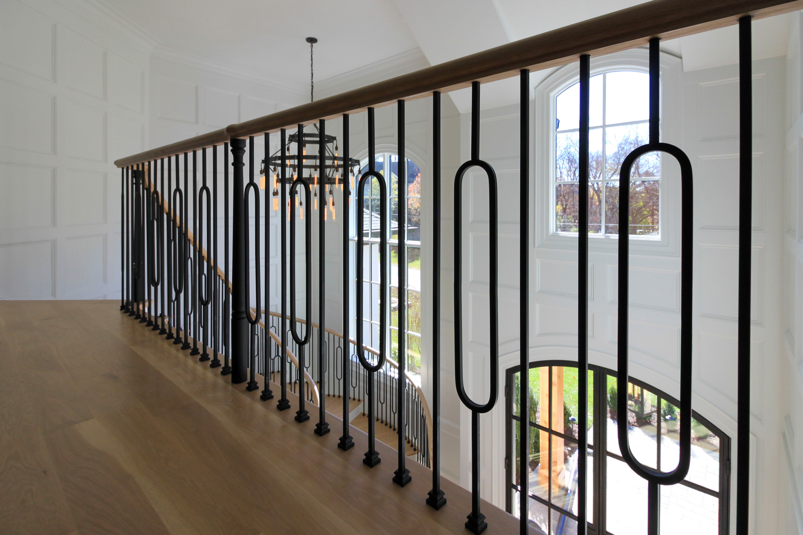 95_Remarkable and elegant floating elliptical staircase, McLean, VA 22101
