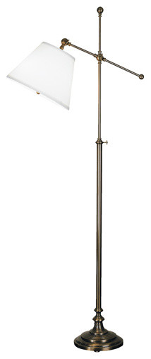 Sight Saver Floor Lamp, Adjustable Height, Bronzed Brass