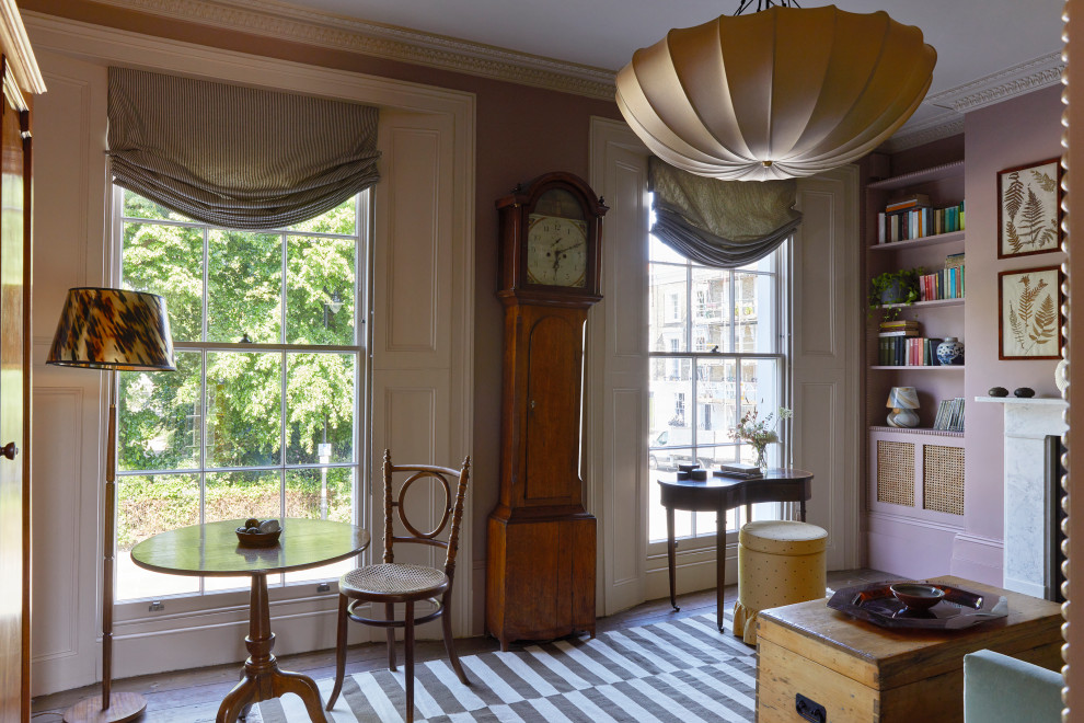 Living room - traditional living room idea in London